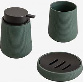 Vesey Badezimmerset Grün Éter - Sklum