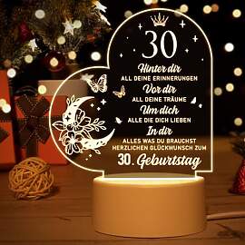 Vetbuosa 30 Geburtstag Geschenk Frauen &