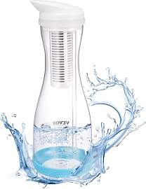 VEVOR Wasserfilter Kanne Wasserfilterkrug 6 Tassen 