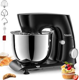 Vezzio Knetmaschine Küchenmaschine zum Backen,