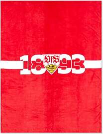 VfB Stuttgart Fleecedecke Brustring
