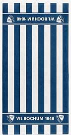 VFL Bochum Handtuch Marine Weiß – Blockstreifen 
