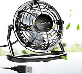 VGUARD USB Ventilator Mini Tischventilator 360°