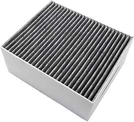 vhbw 1x Aktivkohlefilter kompatibel mit Siemens