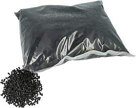 vhbw 2,5 kg Aktivkohle Pellets Nachfüllpack