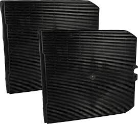 vhbw 2x Aktivkohlefilter Ersatz für Falmec