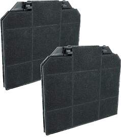 vhbw 2x Aktivkohlefilter kompatibel mit Ikea