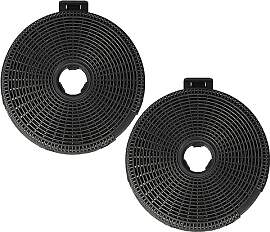 vhbw 2x Aktivkohlefilter kompatibel mit