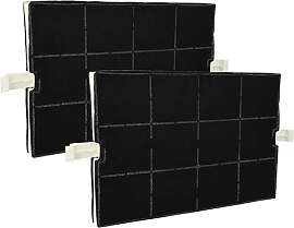 vhbw 2x Aktivkohlefilter kompatibel mit Siemens