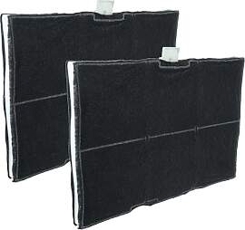 vhbw 2x Aktivkohlefilter kompatibel mit Siemens