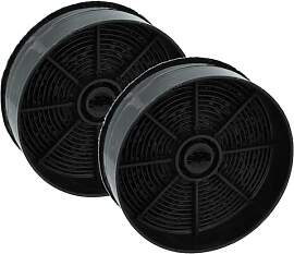 vhbw 2x Aktivkohlefilter kompatibel mit Zanker