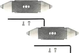 vhbw 2x Ersatz-Messer kompatibel mit Robomow