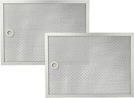 vhbw 2x Filter Metallfettfilter kompatibel mit