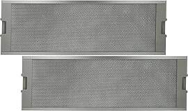 vhbw 2x Filter Metallfettfilter kompatibel mit