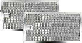 vhbw 2x Filter Metallfettfilter kompatibel mit