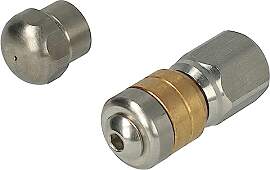 vhbw 2x Rohrreinigungsdüsen Ersatz für Kränzle