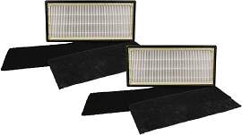 vhbw 4-teiliges Filter-Set Ersatz für Honeywell