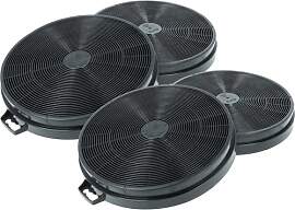 vhbw 4x Aktivkohlefilter Ersatz für Bauknecht AMC 