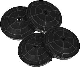 vhbw 4x Aktivkohlefilter kompatibel mit Elica