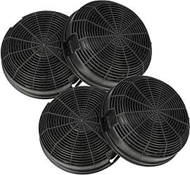 vhbw 4x Aktivkohlefilter kompatibel mit Elica