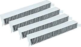 vhbw 4x Aktivkohlefilter kompatibel mit Miele DAD