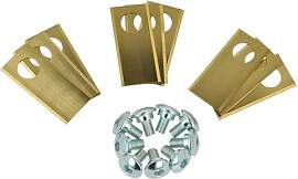 vhbw 9x Ersatz-Messer kompatibel mit Honda Miimo