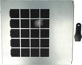 vhbw Aktivkohlefilter Ersatz für Miele DKF 25-1,