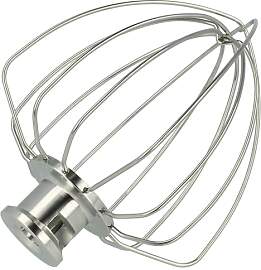 vhbw Schneebesen kompatibel mit KitchenAid KSM180, 