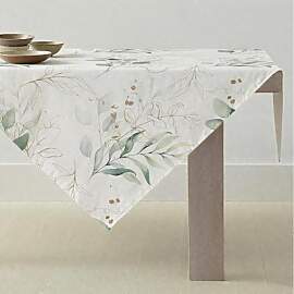 ViaElayu Tischdecke Frühling 85x85 Klein