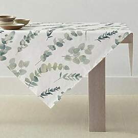 ViaElayu Tischdecke Frühling 85x85 Klein