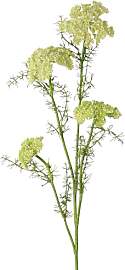 Viana Dill Kunstblume 87cm Dekoblume Grün Weiß