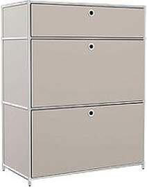 viasit System4 Schubladenschrank taupe 1 Schublade 
