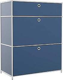 viasit System4 Schubladenschrank violettblau 1