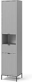 Vicco Badschrank Eliza, Grau, 40 x 190 cm mit
