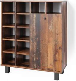 Vicco Badschrank Fynn, Eiche rustikal, 78.4 x 91.6 