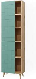 Vicco Badschrank Rudi, Mintgrün, 56 x 193 cm mit