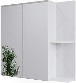 Vicco Badspiegelschrank Irma, Weiß/Weiß