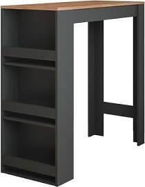 Vicco Bartisch Repose, Anthrazit/Goldkraft Eiche,