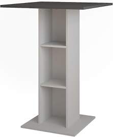 Vicco Bartisch Repose, Anthrazit/Weiß, 75 x 75