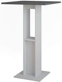 Vicco Bartisch Repose, Weiß/Anthrazit, 65 x 65