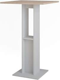 Vicco Bartisch Repose, Weiß/Sonoma, 65 x 65 cm,