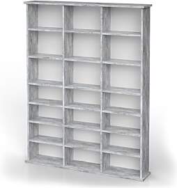 Vicco Cd-Regal Jukebox, Beton, 105.4 x 136 cm,