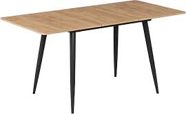 Vicco Esstisch Beaver, Goldkraft Eiche/Schwarz,