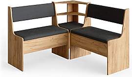 Vicco Esszimmer-Eckbank Roman, Goldkraft Eiche,