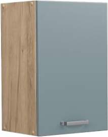 Vicco Hängeschrank R-Line, Blau-Grau, 40 cm, zur