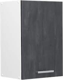 Vicco Hängeschrank R-Line, Schwarz Beton, 40 cm,