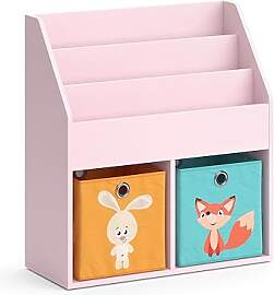 Vicco Kinderregal Luigi, Rosa, 72 x 79 cm mit 2