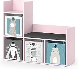 Vicco Kindersitzbank Luigi, Rosa, 107.2 x 88.6 cm
