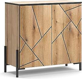 Vicco Kommode Hatto, Eiche, 84 x 80.1 cm, geeignet 