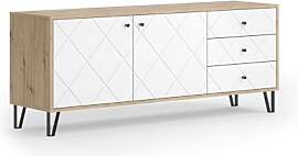 Vicco Lowboard Nizza, Artisan-Eiche, 150.2 x 60.2